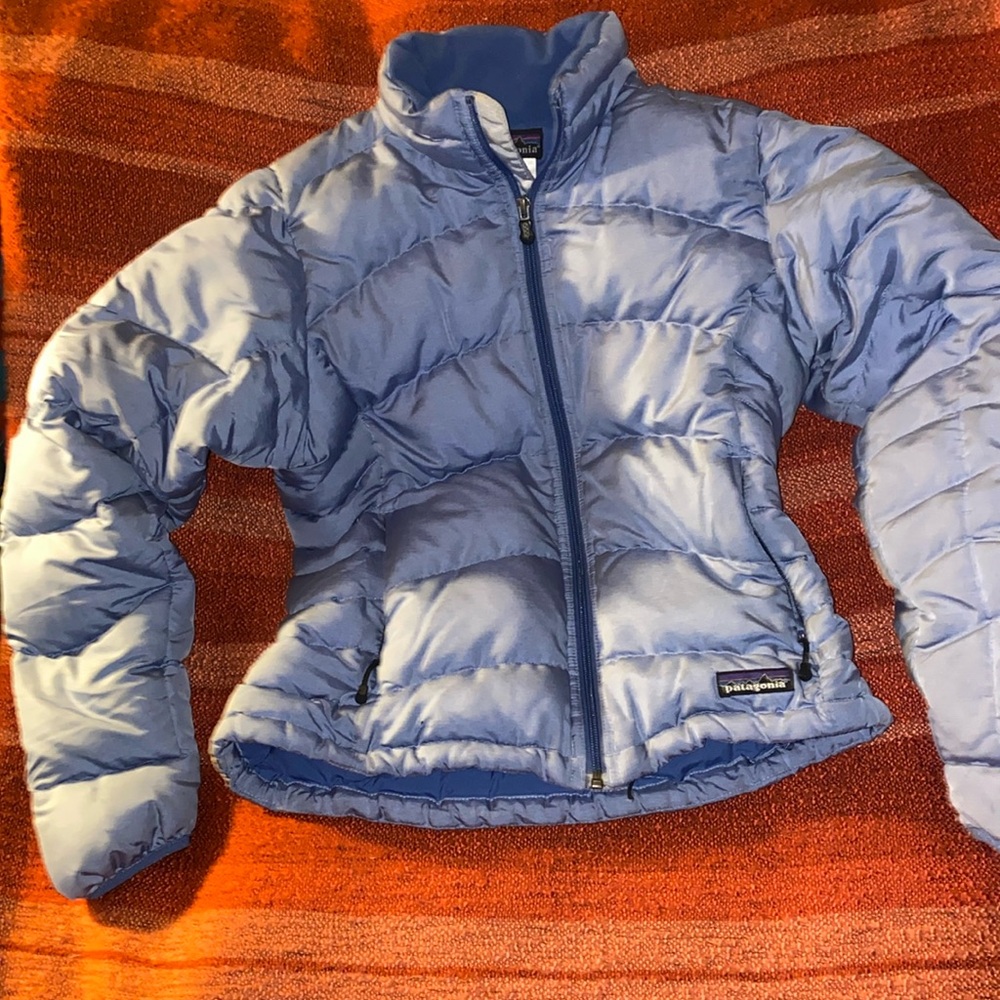 WOMENS PATAGONIA GOODE DOWN JACKET SZ X-SMALL PUFFER VINTAGE - Picture 1 of 6